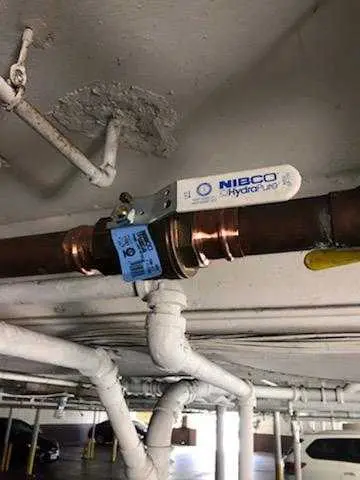 Copper pipe repair and valve work for Backflow Testing in Black Diamond